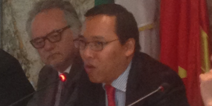  Mr Nguyen Hoang Long, Vietnamese ambassador to Italy.