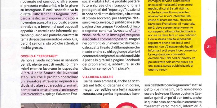StarBene n°11 del 28.02.2017 - Articolo dell'Avv. Salvatore Frattallone LL.M.
