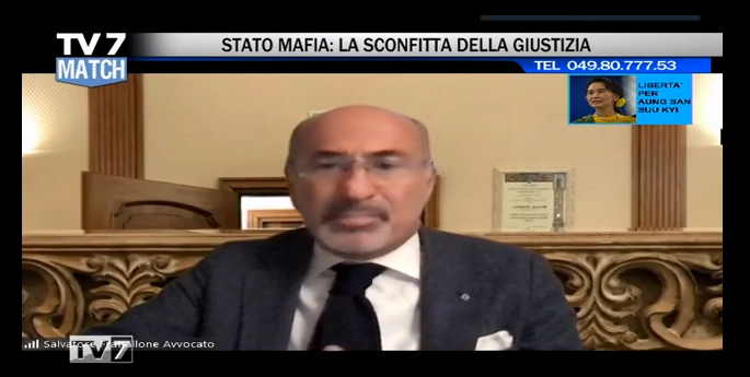 Tv7 Triveneta Trattativa Stato mafia 01.10.2021